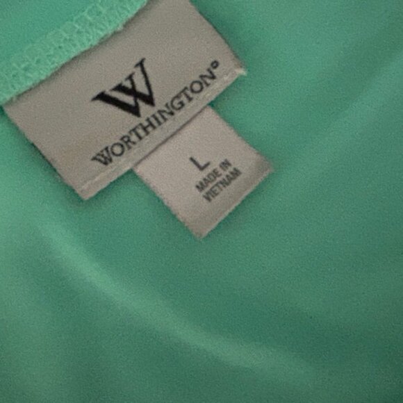 Set of 3 Worthington Scoop Neck Cap Sleeve Tops - Size Large - Picture 8 of 16